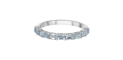 White Gold Lab-Grown Diamond Ring.