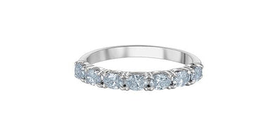 White Gold Lab-Grown Diamond Ring.