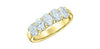 Yellow Gold Lab-Grown Diamond Ring.