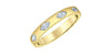 Yellow Gold Lab-Grown Diamond Ring.
