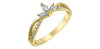 Yellow Gold Diamond Band.