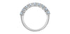 White Gold Lab Grown Diamond Band.