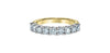 Yellow Gold Lab Grown Diamond Band.