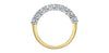Yellow Gold Lab Grown Diamond Band.
