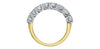 Yellow Gold Lab Grown Diamond Band.