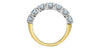 Yellow Gold Lab Grown Diamond Band.