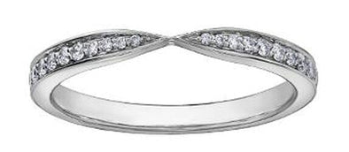 White Gold Diamond Band.