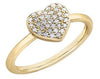 Yellow Gold Diamond Ring.