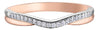 Rose Gold Diamond Band.