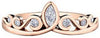 Rose Gold Diamond Ring.