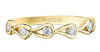 Yellow Gold Canadian Diamond Band.