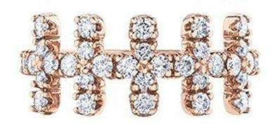 Rose Gold Diamond Ring.