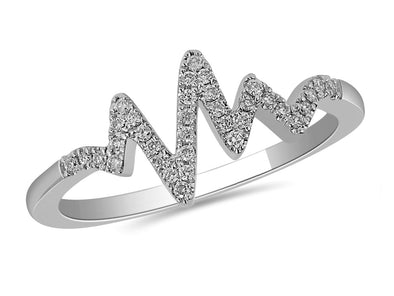 White Gold Diamond Ring.