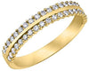 Yellow Gold Diamond Ring.