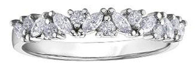 White Gold Diamond Band.