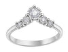 White Gold Diamond Ring.