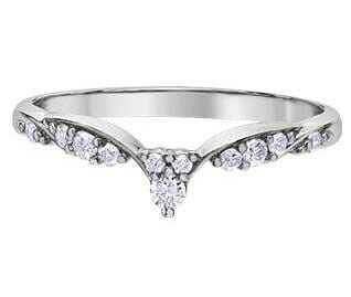 White Gold Diamond Ring.