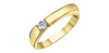 Yellow Gold Canadian Diamond Ring.