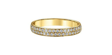 Yellow Gold Diamond Ring.