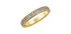 Yellow Gold Diamond Ring.