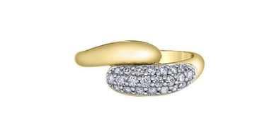 Yellow Gold Diamond Ring.