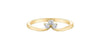 Yellow Gold Canadian Diamond Ring.