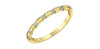 Yellow Gold Lab-Grown Diamond Band.