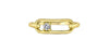 Yellow Gold Canadian Diamond Solitaire Ring.