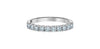 White Gold Lab Grown Diamond Band.