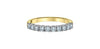 Yellow Gold Lab Grown Diamond Band.