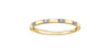 Yellow Gold Diamond Band.