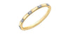 Yellow Gold Diamond Band.