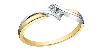 Yellow Gold Diamond Ring.