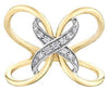Yellow Gold Diamond Ring.
