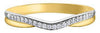 Yellow Gold Diamond Band.