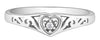 White Gold Diamond Ring.