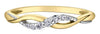 Yellow Gold Diamond Ring.