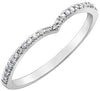 White Gold Diamond Band.