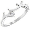 White Gold Canadian Diamond Ring.