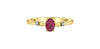 Yellow Gold Ruby Ring.