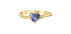 Yellow Gold Tanzanite, Diamond Ring.