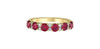 Yellow Gold Lab Grown Ruby, Lab-Grown Diamond Ring.