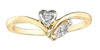 Yellow Gold White Topaz, Diamond Ring.