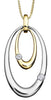 Yellow Gold, White Gold Canadian Diamond Pendant Necklace.