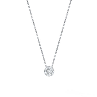 White Gold Diamond Pendant