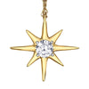 Yellow Gold Canadian Diamond Pendant Necklace.