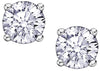 White Gold Canadian Diamond Stud Earrings