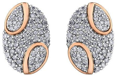 White Gold Diamond Stud Earrings
