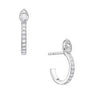 White Gold Diamond Stud Earrings