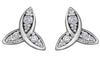 White Gold Diamond Stud Earrings